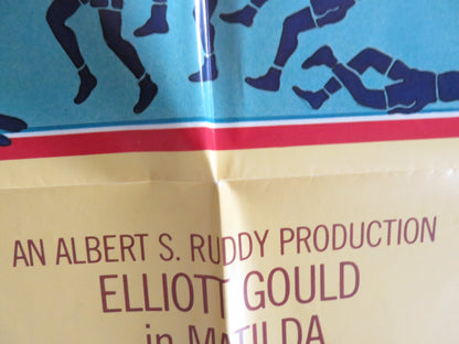 MATILDA FOLDED US ONE SHEET POSTER ELLIOT GOULD CLIVE REVILL 1978 Rendezvous Cinema Movie posters