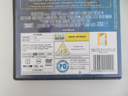 Matilda - Special Edition (DVD) Danny DeVito Rhea Perlman 1996 Region 2 Movie posters