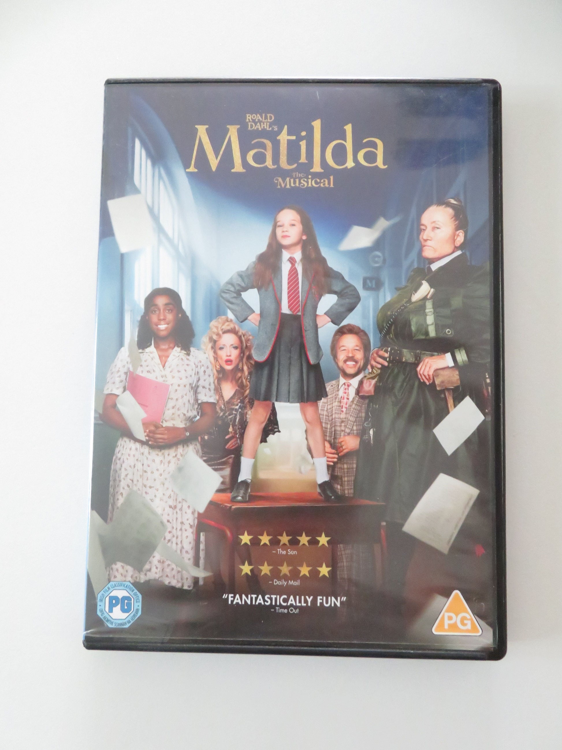 Matilda: The Musical (DVD) Alisha Weir Emma Thompson 2022 Region 2 Movie posters