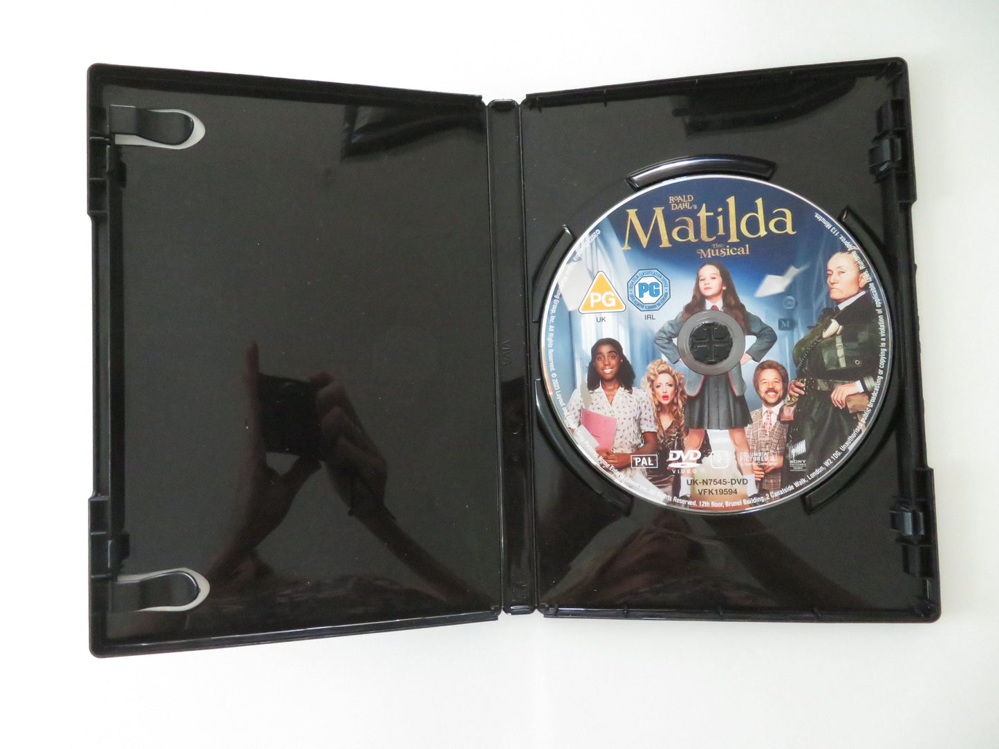 Matilda: The Musical (DVD) Alisha Weir Emma Thompson 2022 Region 2 Movie posters