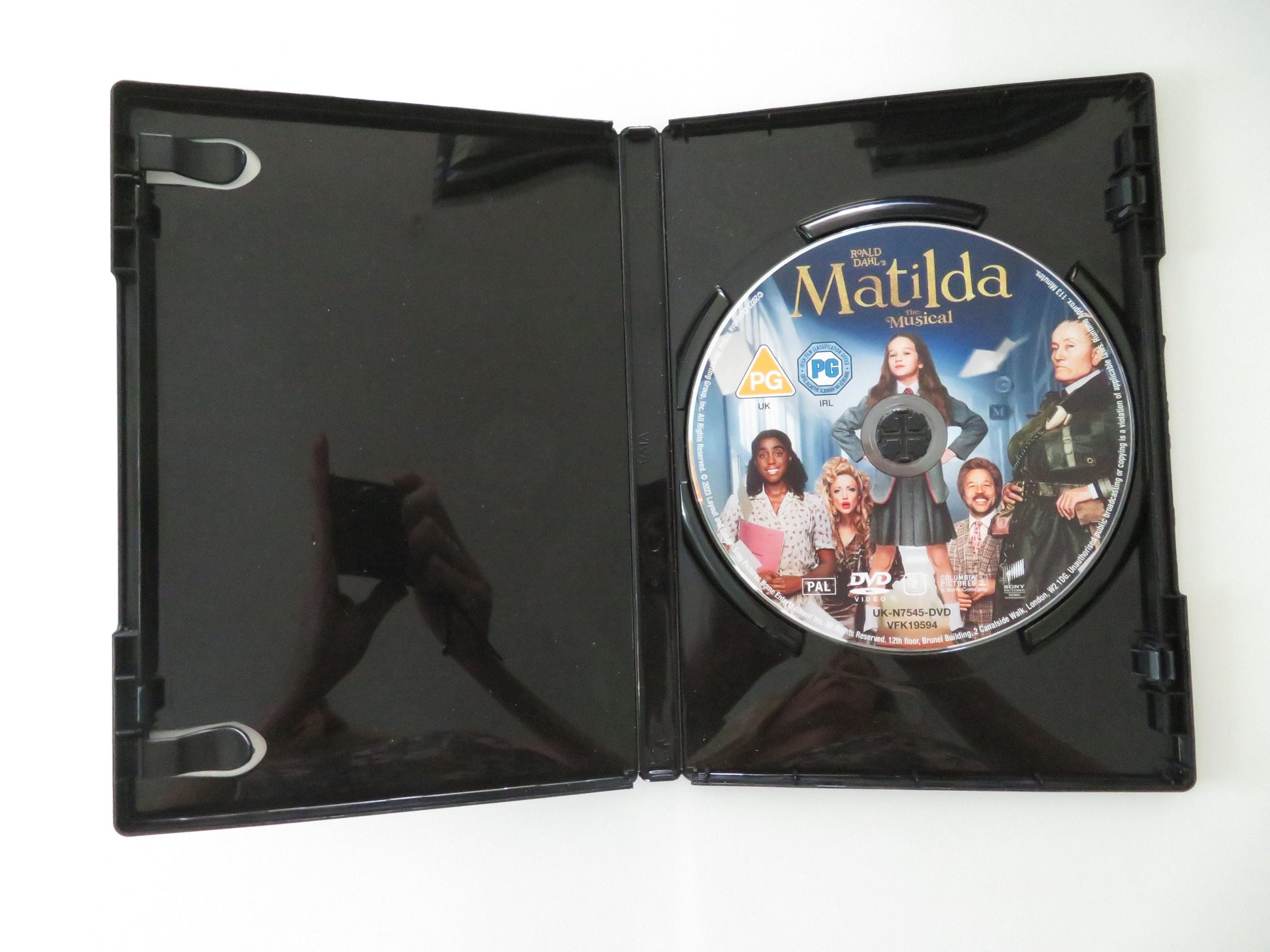 Matilda: The Musical (DVD) Alisha Weir Emma Thompson 2022 Region 2 Movie posters
