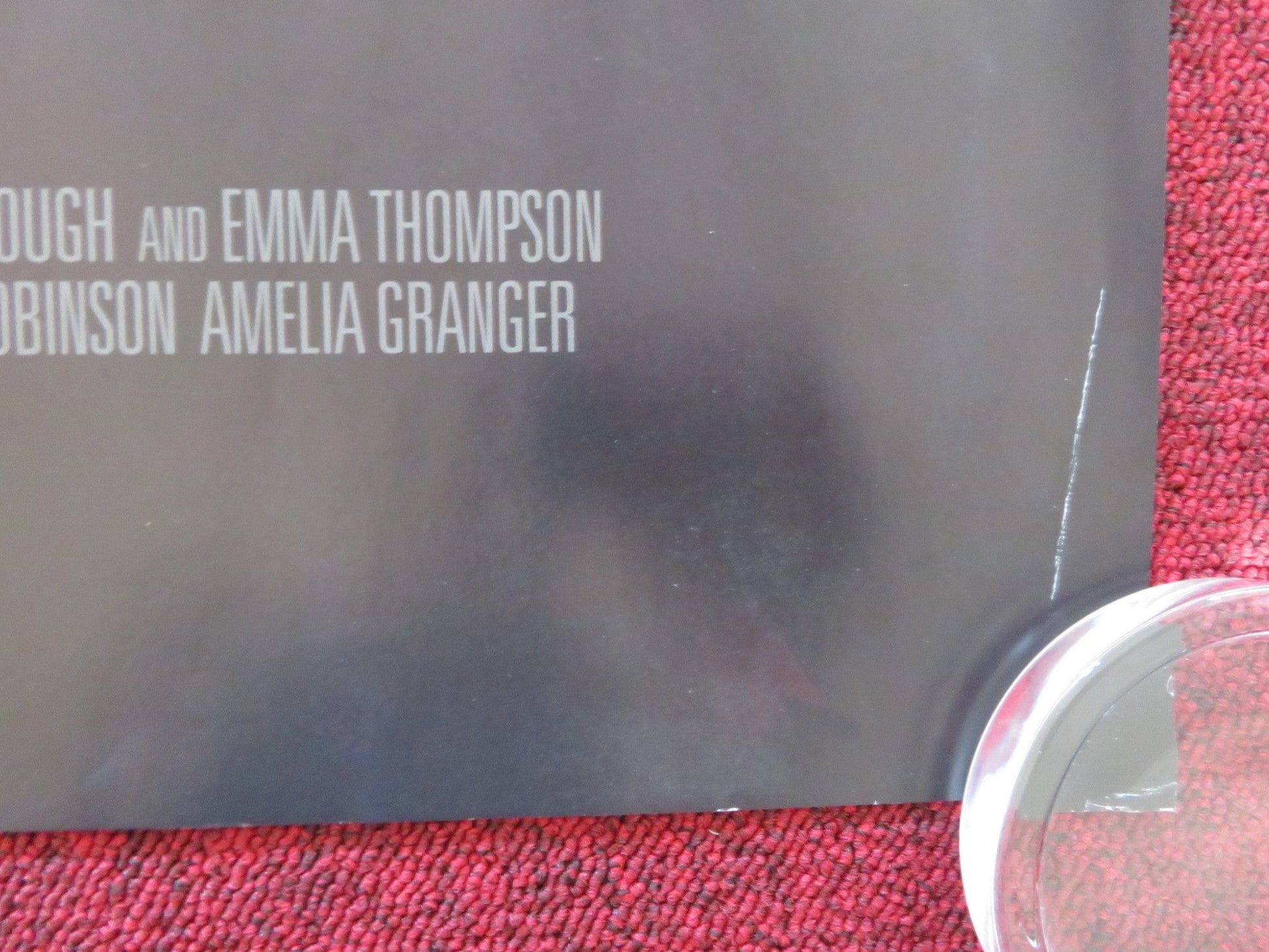 MATILDA: THE MUSICAL UK QUAD ROLLED POSTER ALISHA WEIR EMMA THOMPSON 2022 Rendezvous Cinema Movie posters