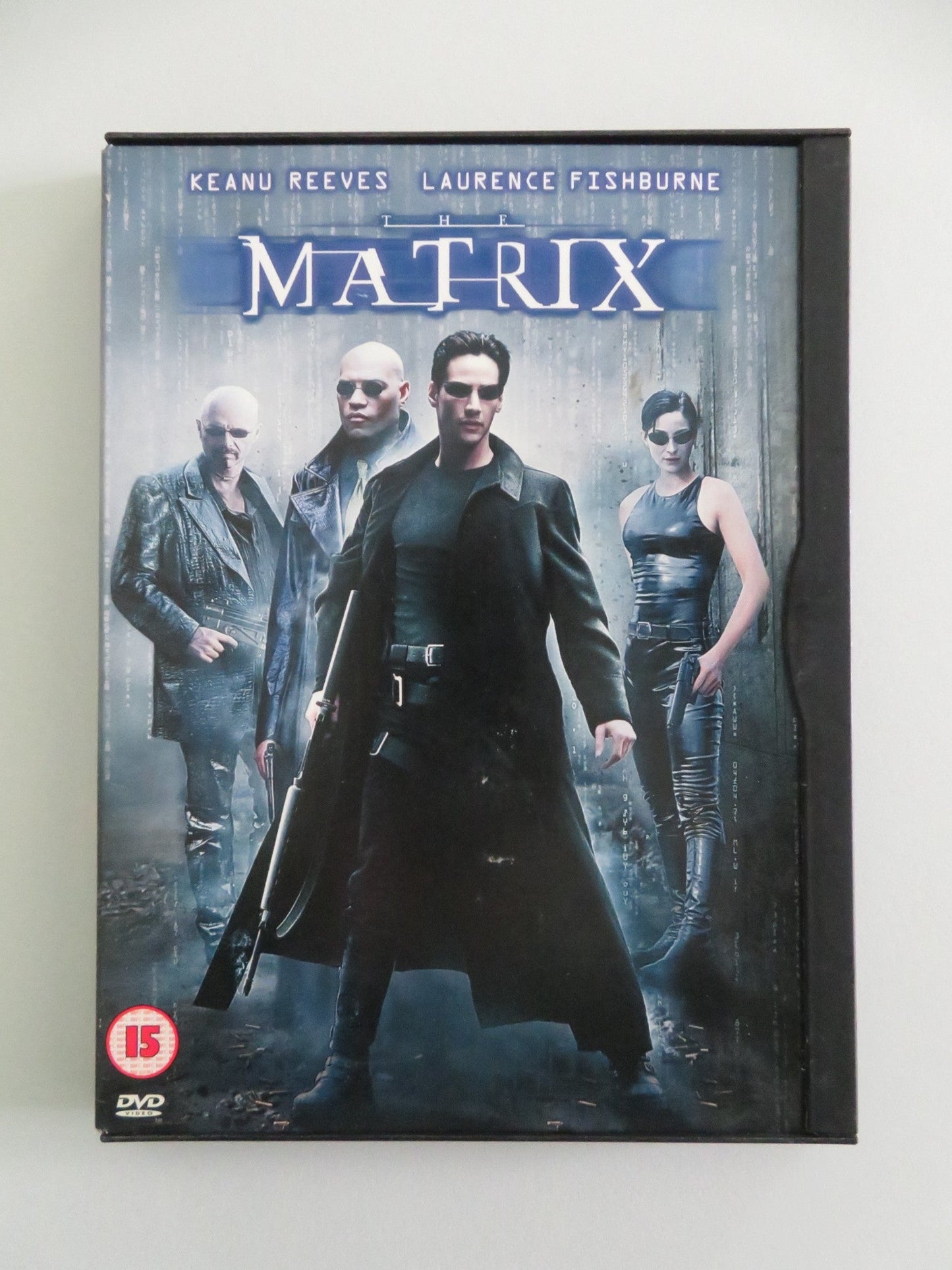 Matrix (DVD) Keanu Reeves Laurence Fishburne 1999 Region 2 Movie posters