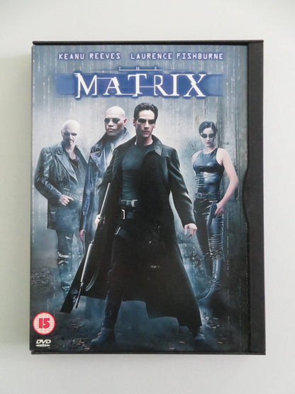 Matrix (DVD) Keanu Reeves Laurence Fishburne 1999 Region 2 Movie posters