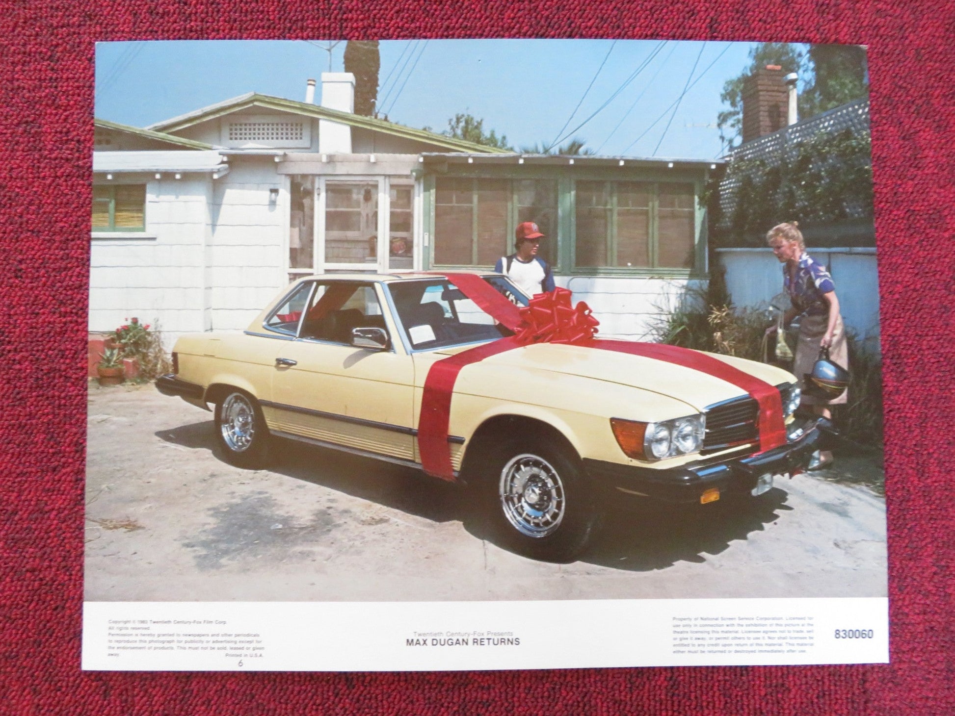 MAX DUGAN RETURNS US LOBBY CARD FULL SET JASON ROBARDS DONALD SUTHERLAND 1983 Rendezvous Cinema Movie posters