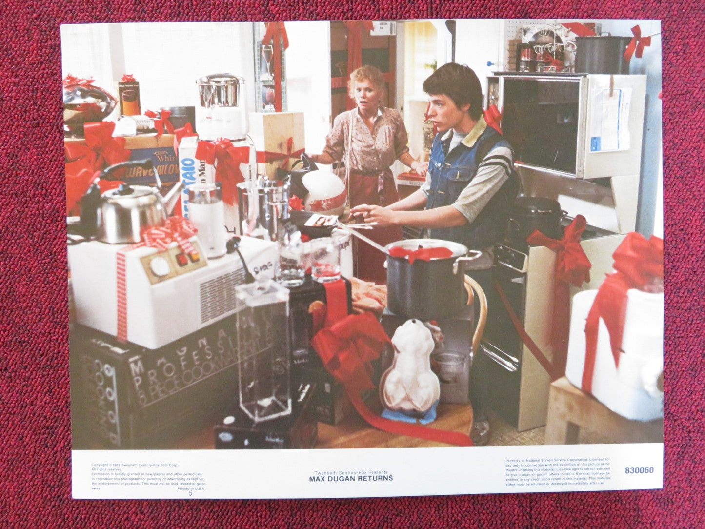 MAX DUGAN RETURNS US LOBBY CARD FULL SET JASON ROBARDS DONALD SUTHERLAND 1983 Rendezvous Cinema Movie posters