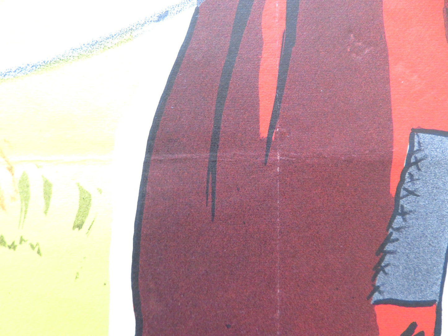 MAXIE DANISH POSTER ROLLED CORNELL BORCHERS WILLY FRITSCH 1955 Rendezvous Cinema Movie posters