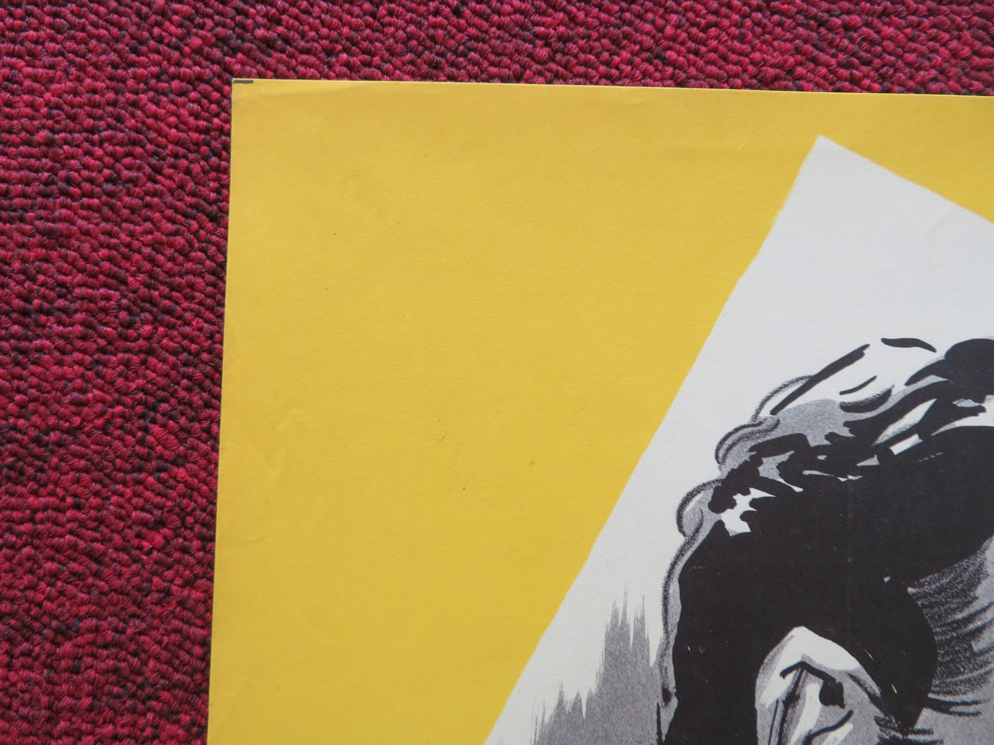 MAXIE DANISH POSTER ROLLED CORNELL BORCHERS WILLY FRITSCH 1955 Rendezvous Cinema Movie posters