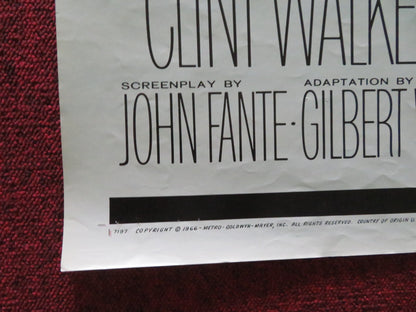 MAYA FOLDED US ONE SHEET POSTER CLINT WALKER JAY NORTH 1966 Movie posters