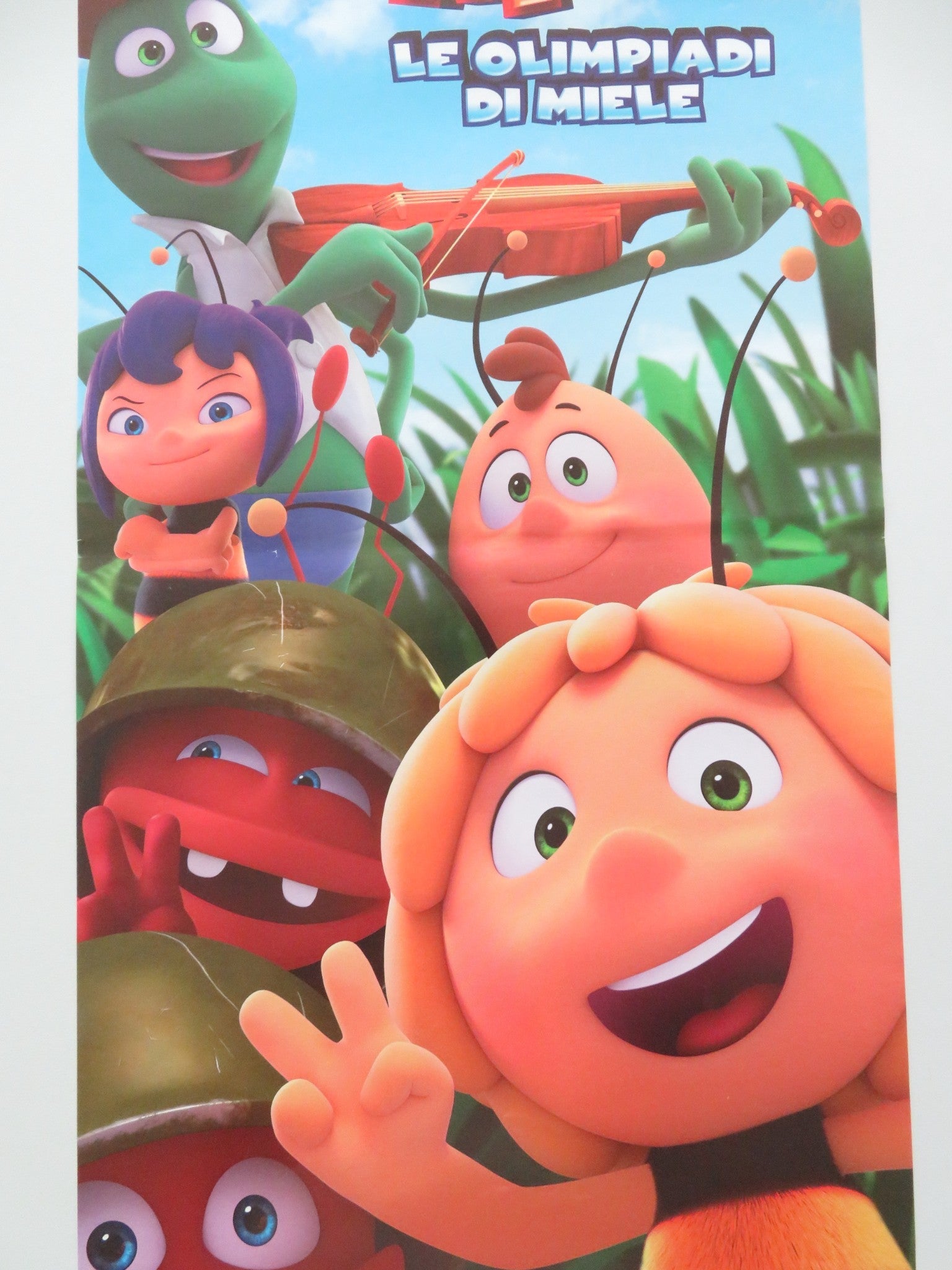 MAYA THE BEE: THE HONEY GAMES ITALIAN LOCANDINA POSTER COCO GILLIES 2018 Movie posters