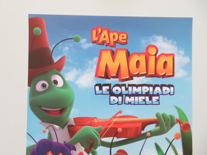 MAYA THE BEE: THE HONEY GAMES ITALIAN LOCANDINA POSTER COCO GILLIES 2018 Movie posters