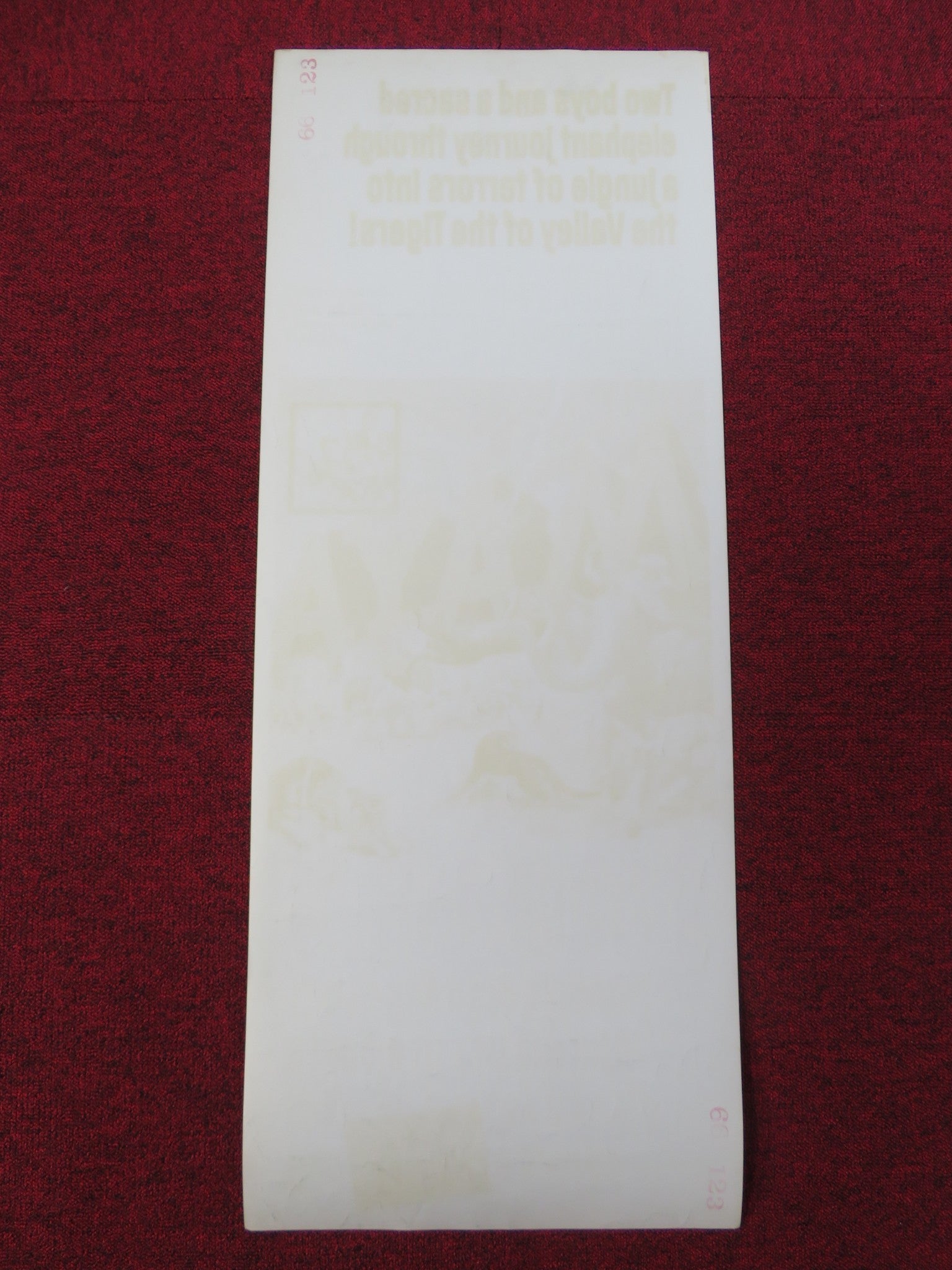 MAYA US INSERT POSTER CLINT WALKER JAY NORTH 1966 Rendezvous Cinema Movie posters