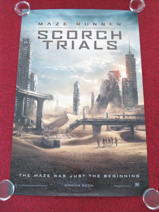 MAZE RUNNER: THE SCORCH TRIALS US ONE SHEET ROLLED POSTER DYLAN O'BRIEN 2015 Movie posters