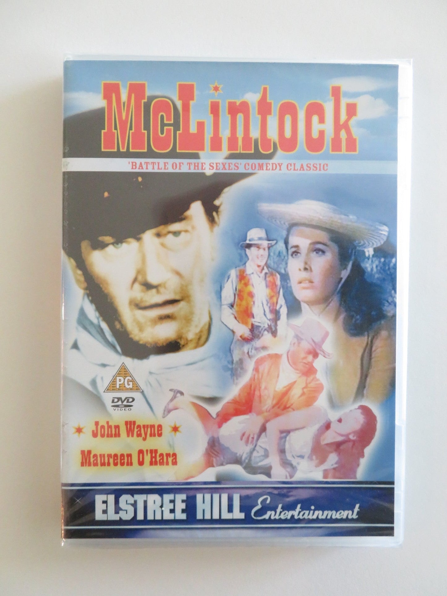 MCLINTOCK! (DVD) JOHN WAYNE MAUREEN O'HARA 1963 REGION FREE Rendezvous Cinema Movie posters