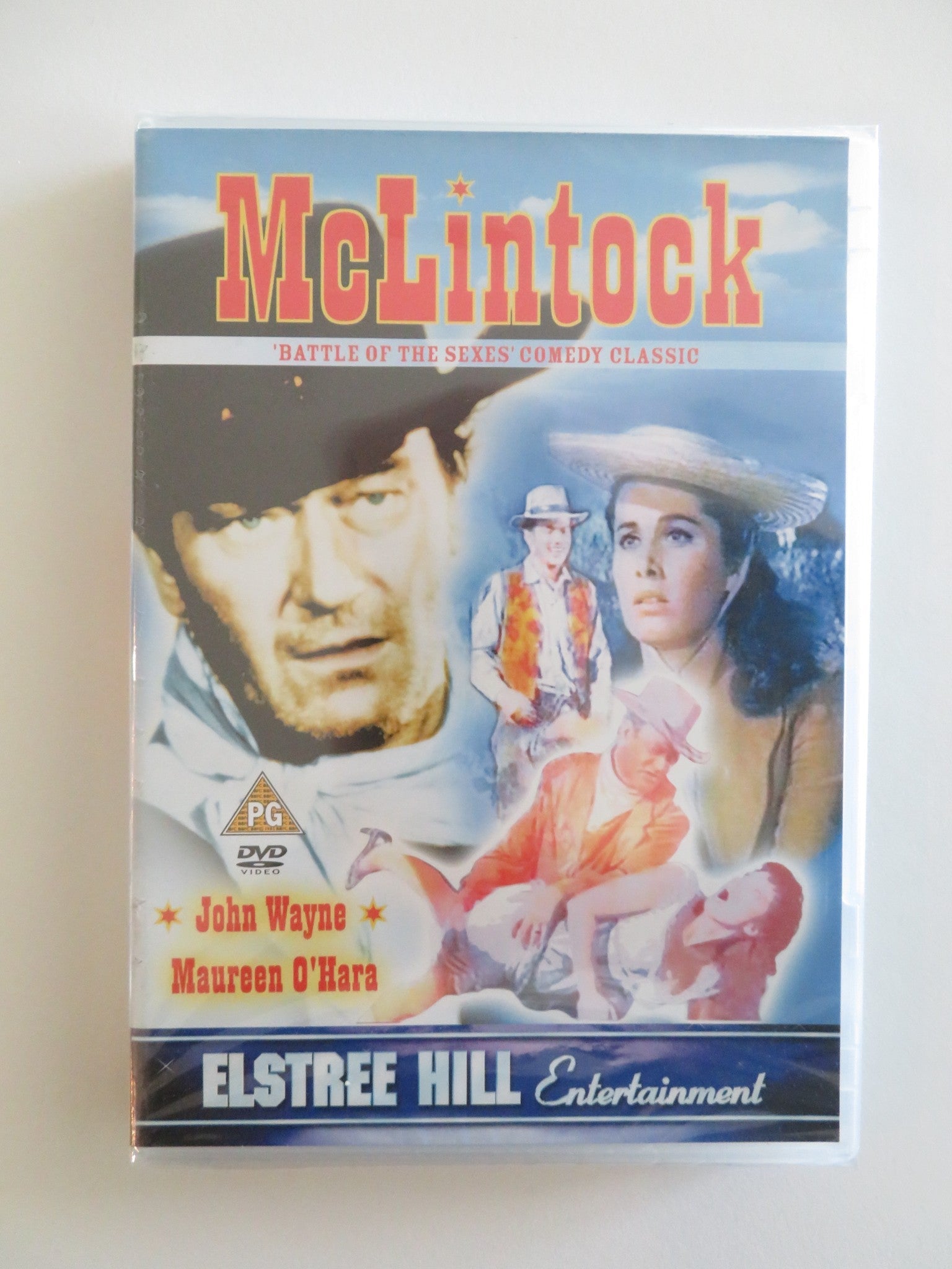 MCLINTOCK! (DVD) JOHN WAYNE MAUREEN O'HARA 1963 REGION FREE Rendezvous Cinema Movie posters