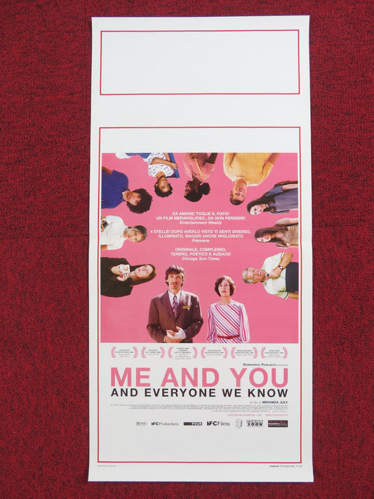 ME AND YOU AND EVERYONE WE KNOW ITALIAN LOCANDINA POSTER JOHN HAWKES 2005 Rendezvous Cinema Movie posters