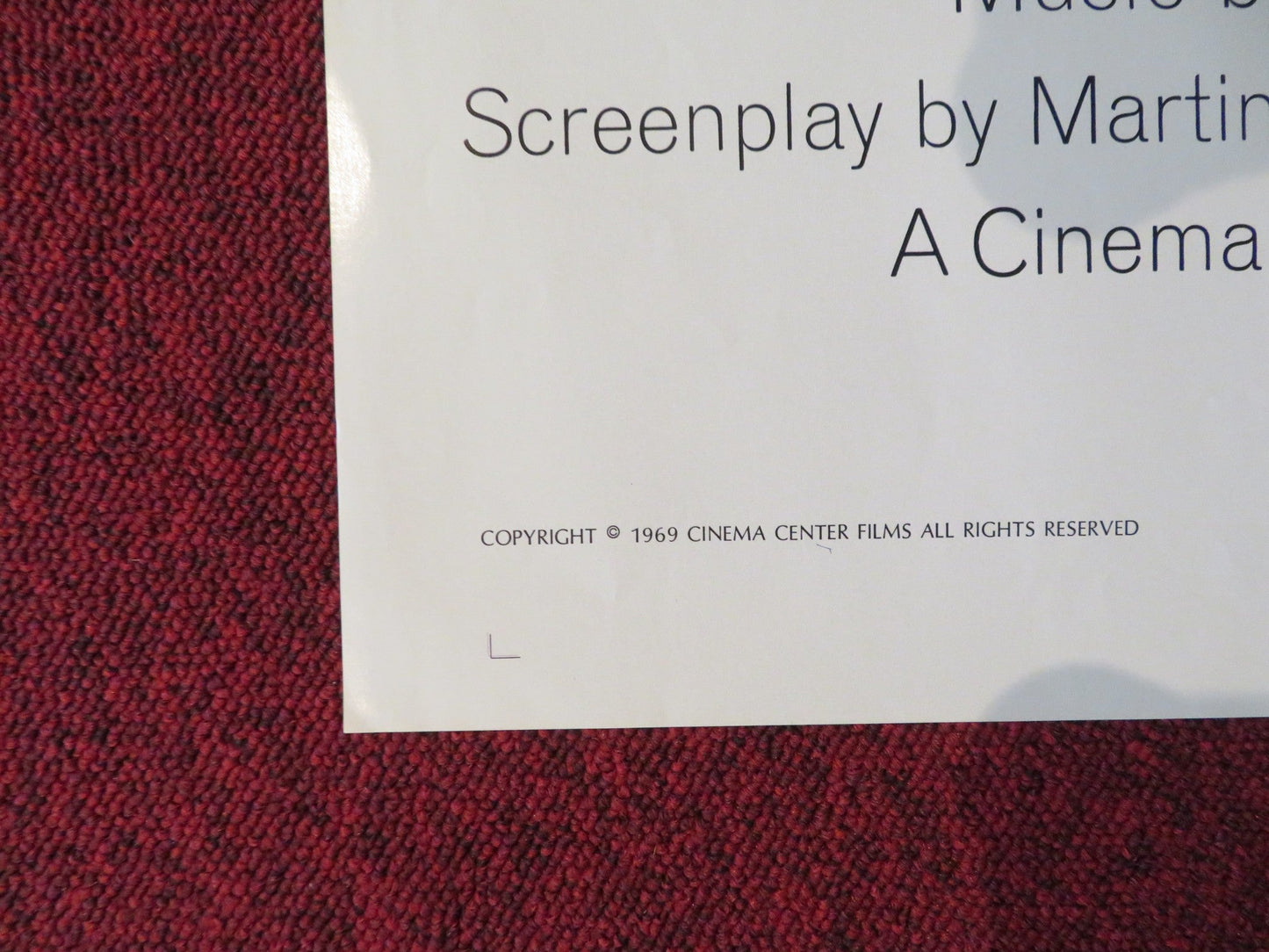 ME, NATALIE FOLDED US ONE SHEET POSTER PATTY DUKE JAMES FARENTINO 1969 Rendezvous Cinema Movie posters