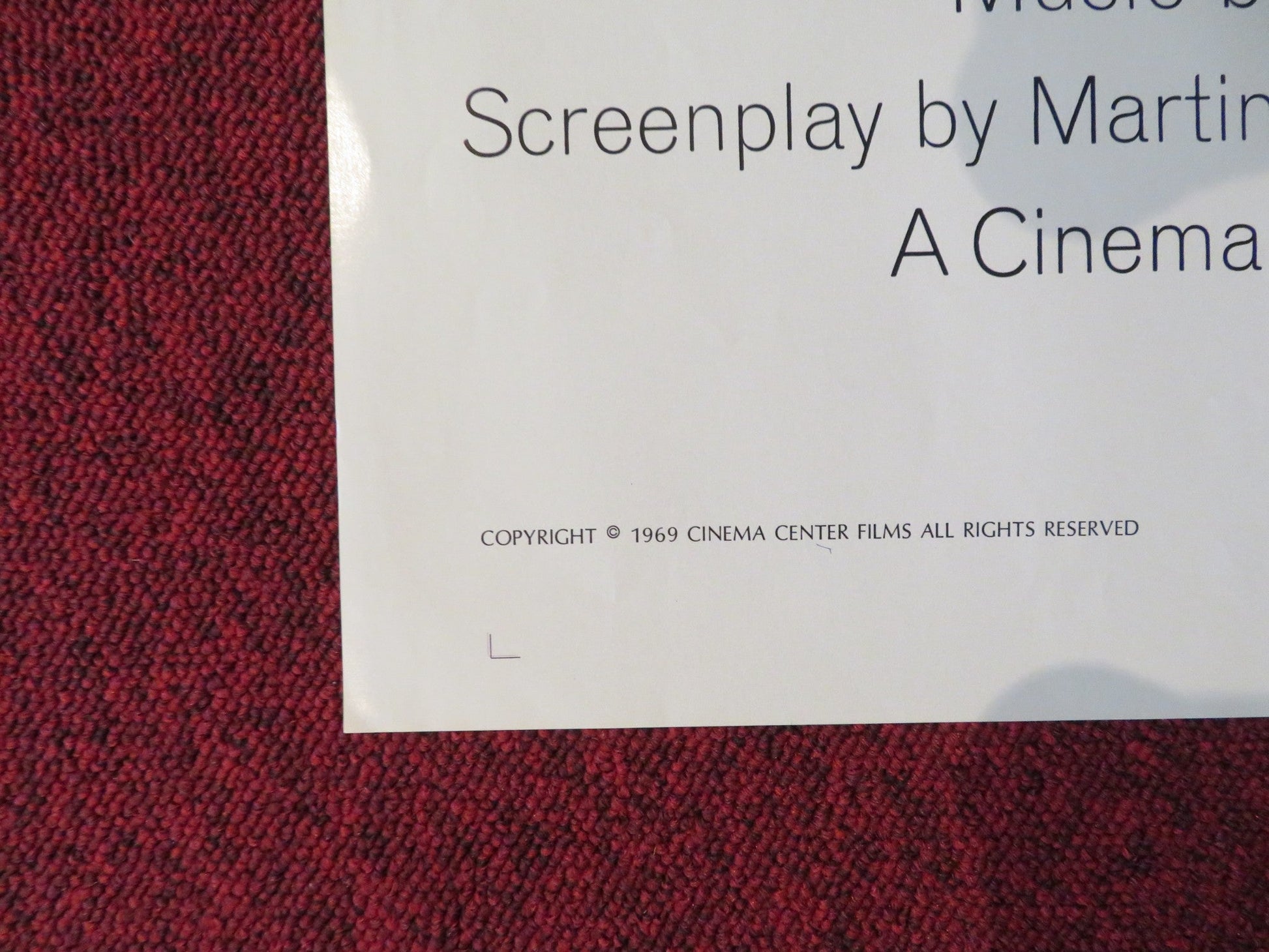 ME, NATALIE FOLDED US ONE SHEET POSTER PATTY DUKE JAMES FARENTINO 1969 Rendezvous Cinema Movie posters