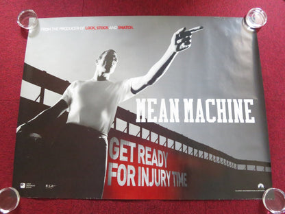 MEAN MACHINE - B UK QUAD ROLLED POSTER VINNIE JONES DAVIE KELLY 2001 Rendezvous Cinema Movie posters