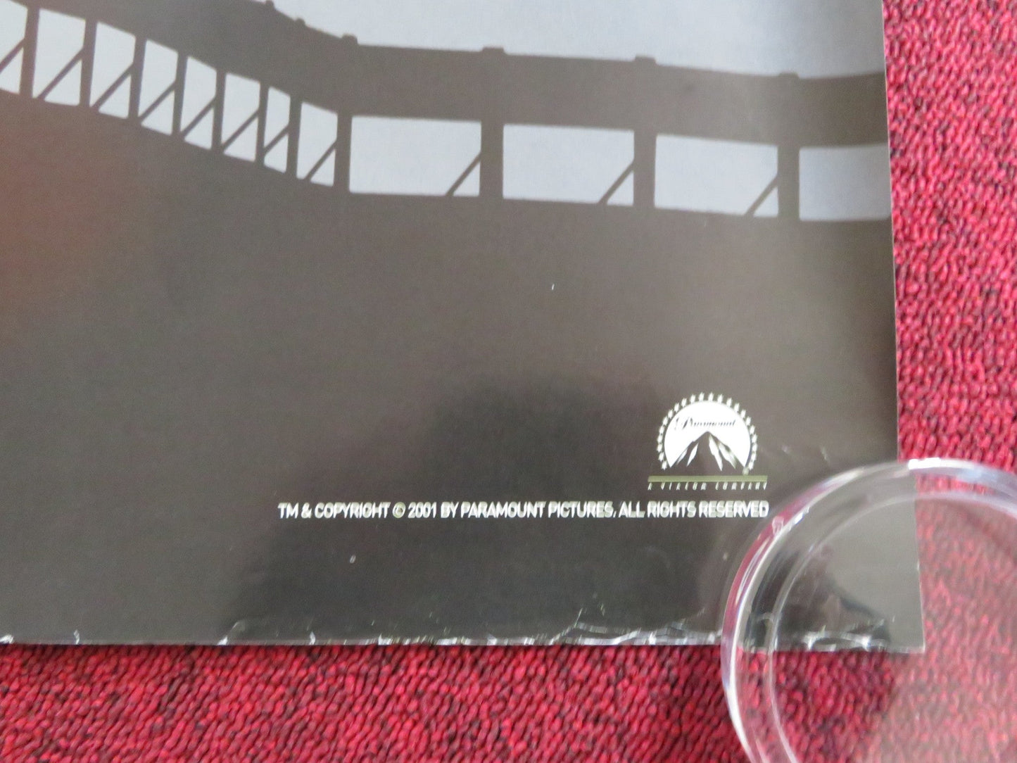 MEAN MACHINE - B UK QUAD ROLLED POSTER VINNIE JONES DAVIE KELLY 2001 Rendezvous Cinema Movie posters