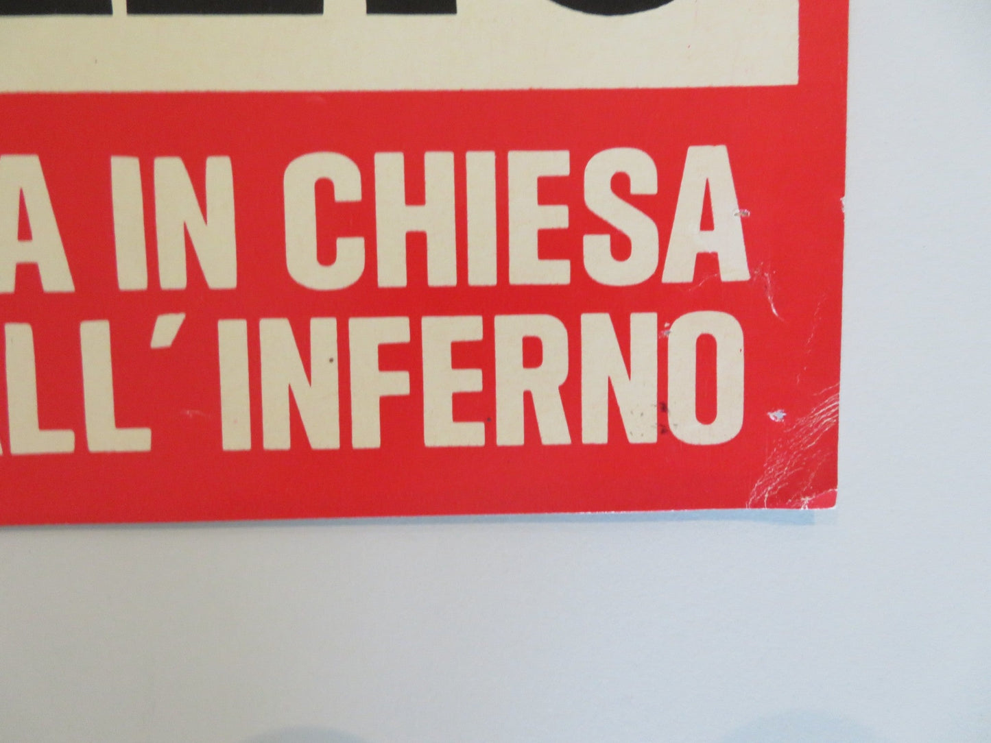 MEAN STREETS - C ITALIAN FOTOBUSTA POSTER ROBERT DE NIRO HARVEY KEITEL 1975 Rendezvous Cinema Movie posters