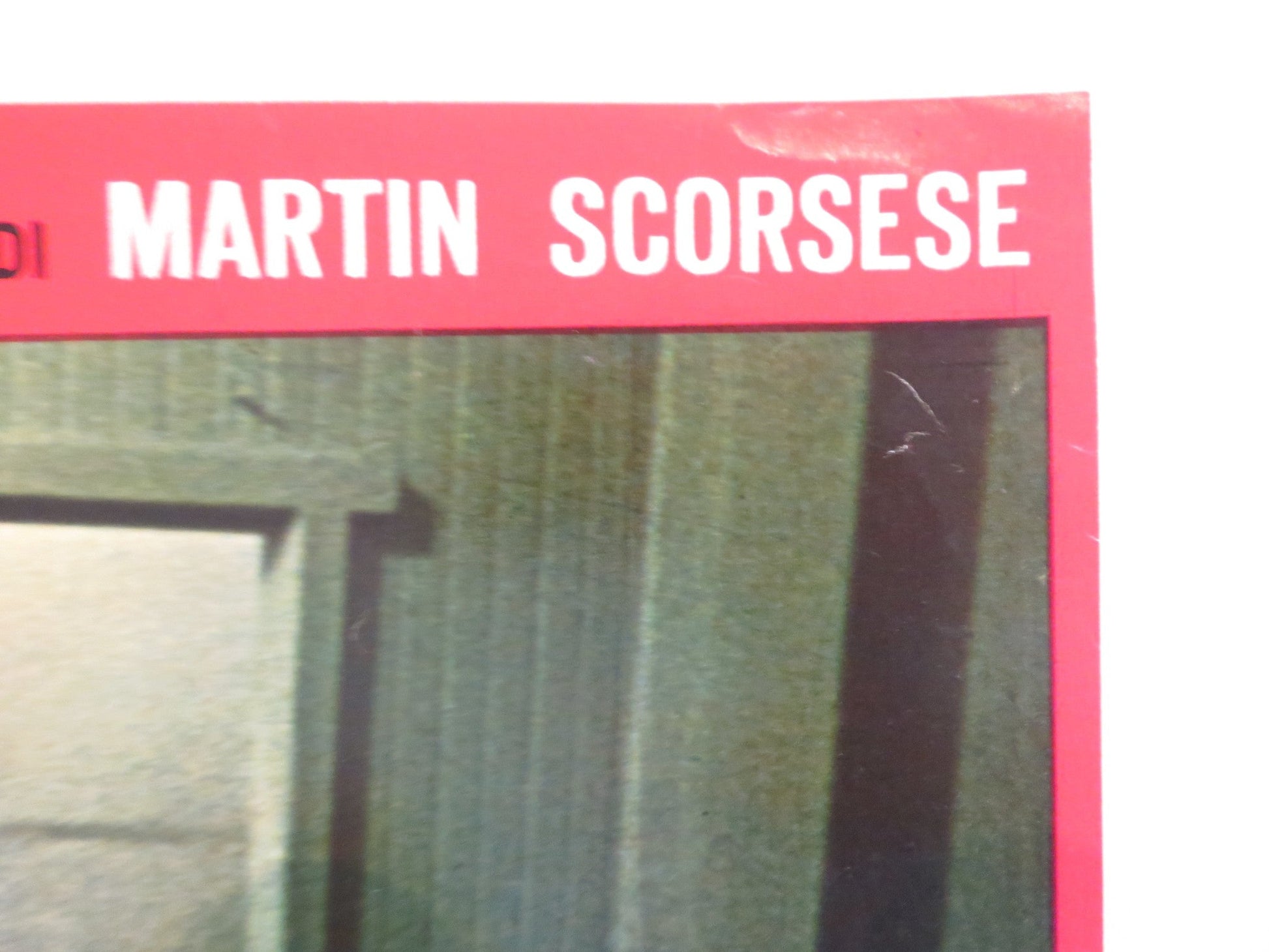 MEAN STREETS - E ITALIAN FOTOBUSTA POSTER ROBERT DE NIRO HARVEY KEITEL 1975 Rendezvous Cinema Movie posters