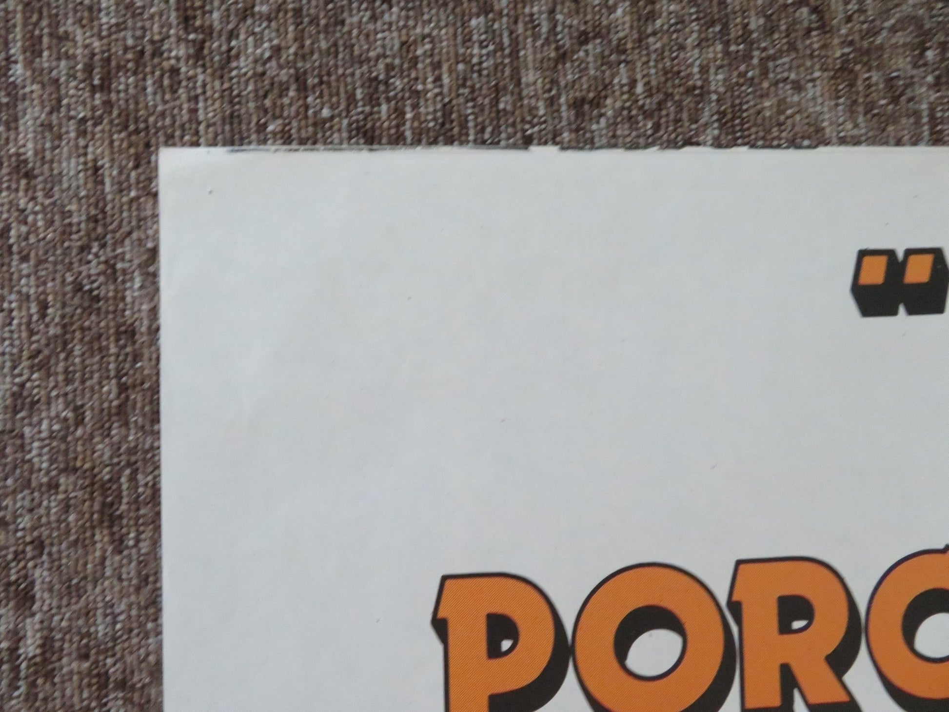 MEATBALLS III: SUMMER JOB ITALIAN 2 FOGLIO POSTER SALLY KELLERMANN S. TWEED 1987 Rendezvous Cinema Movie posters