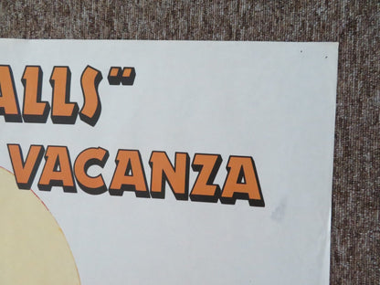 MEATBALLS III: SUMMER JOB ITALIAN 2 FOGLIO POSTER SALLY KELLERMANN S. TWEED 1987 Rendezvous Cinema Movie posters