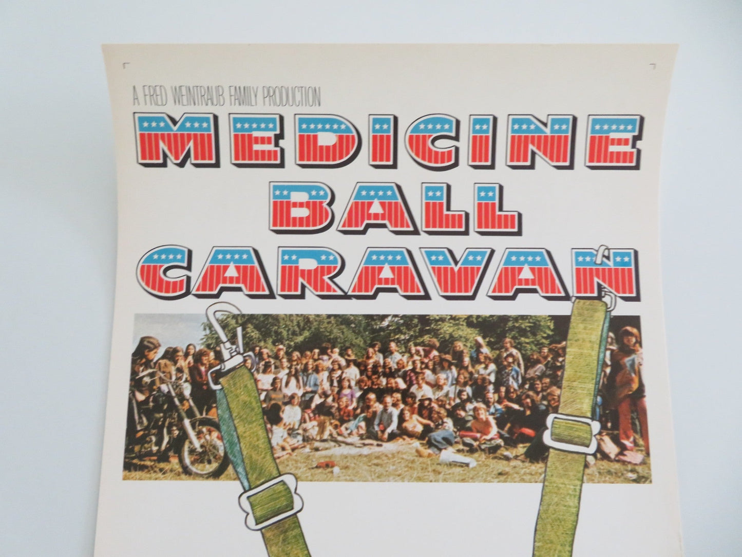 Medicine Ball Caravan US Insert Poster Alice Cooper B.B. King 1971 Movie posters