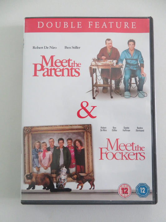 Meet the Parents & Meet the Fockers Double Feature (DVD) DeNiro 2000 Region 2 Movie posters