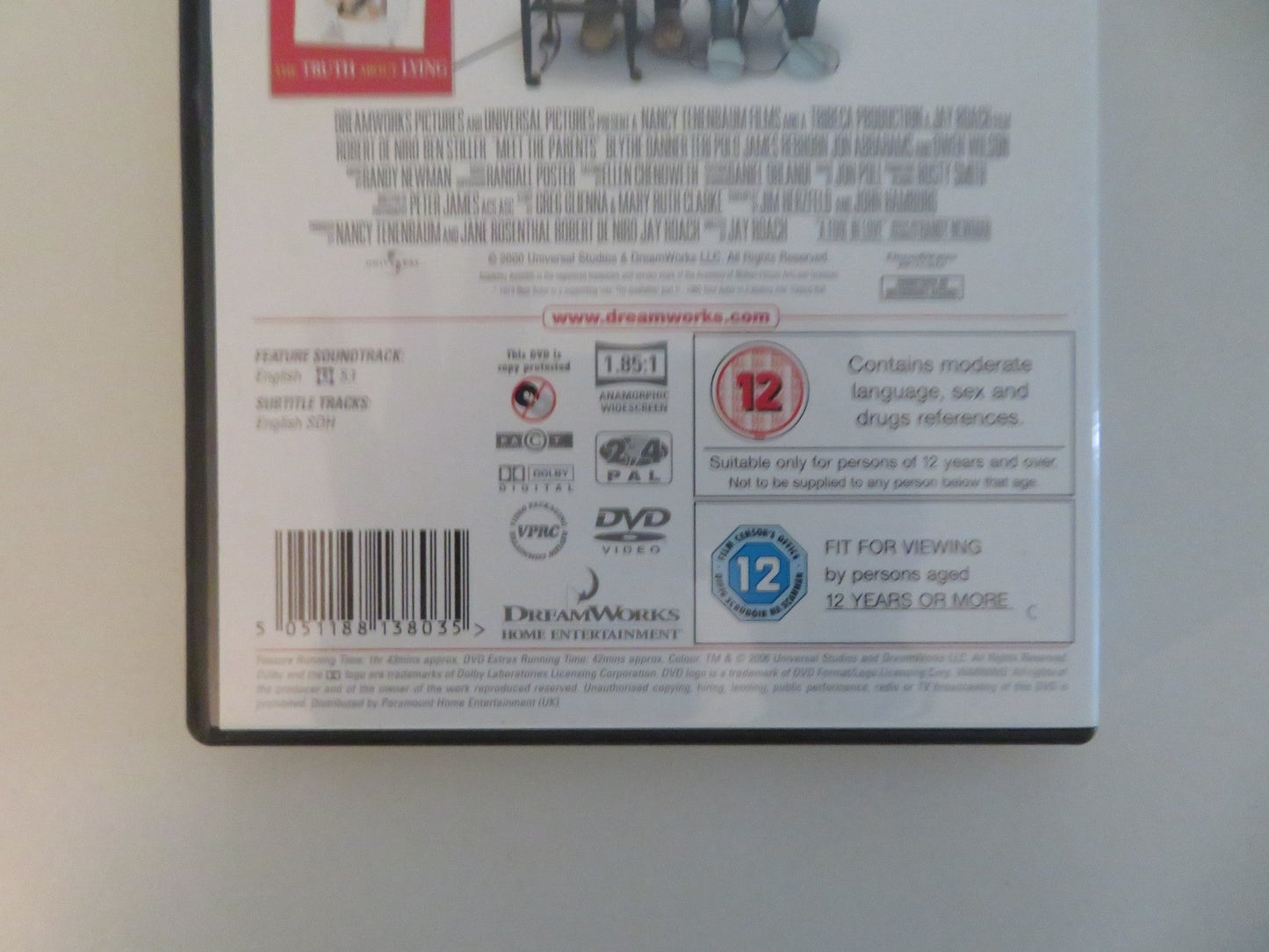 MEET THE PARENTS & MEET THE FOCKERS (DVD BOXSET) DE NIRO 2000 REGION 2, 4, Movie posters
