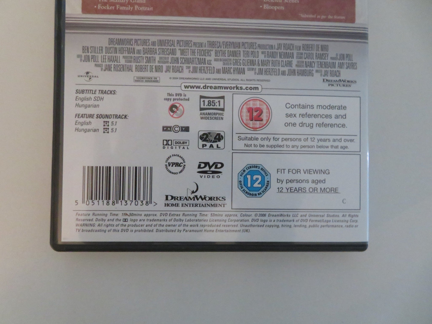 MEET THE PARENTS & MEET THE FOCKERS (DVD BOXSET) DE NIRO 2000 REGION 2, 4, Movie posters