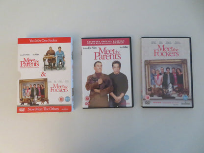 MEET THE PARENTS & MEET THE FOCKERS (DVD BOXSET) DE NIRO 2000 REGION 2, 4, Movie posters