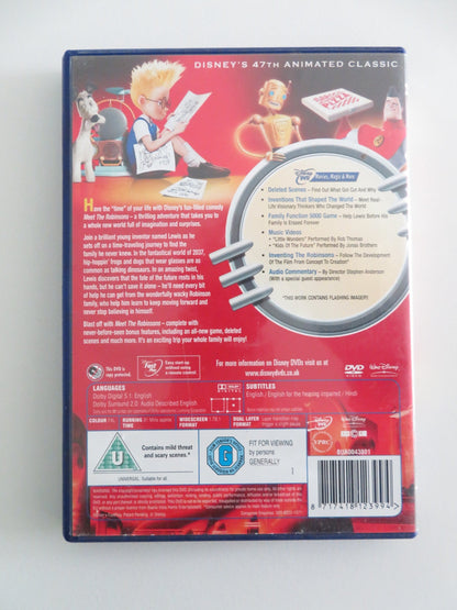 MEET THE ROBINSONS (DVD) DISNEY ANGELA BASSETT DANIEL HANSEN 2007 REGION 2 Movie posters