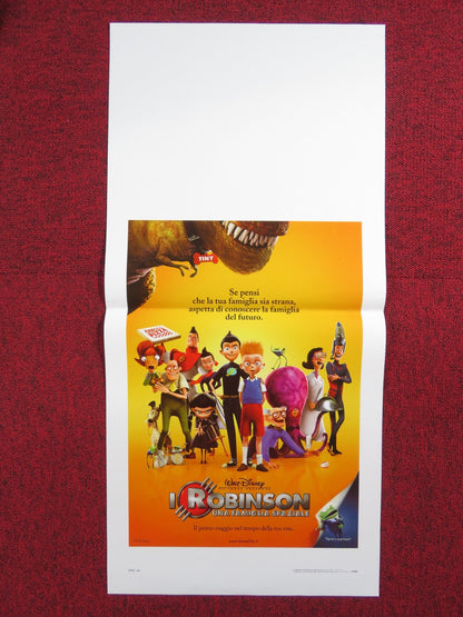 MEET THE ROBINSONS ITALIAN LOCANDINA POSTER ANGELA BASSETT DANIEL HANSEN 2007 Rendezvous Cinema Movie posters