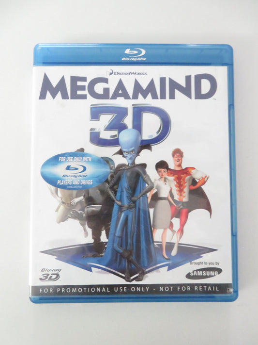 Megamind - 3D (BLU-RAY) Will Ferrell Jonah Hill Brad Pitt 2010 Region Free Movie posters