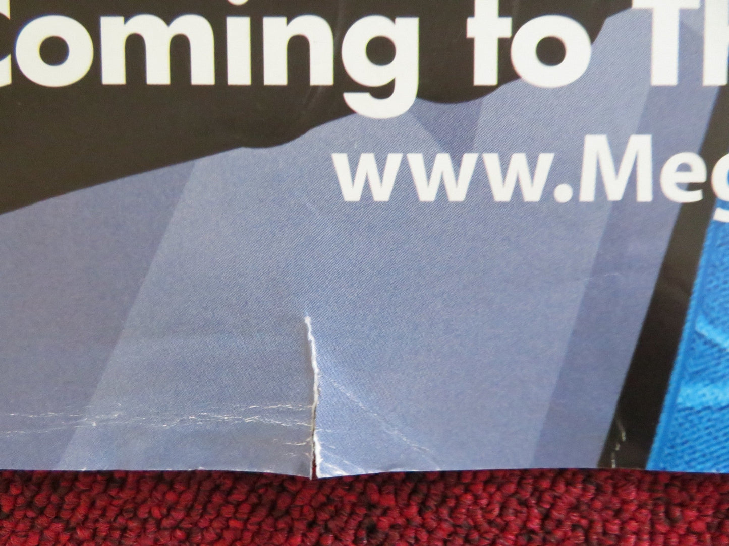 MEGAMIND UK QUAD ROLLED POSTER WILL FERRELL BRAD PITT 2010 Rendezvous Cinema Movie posters