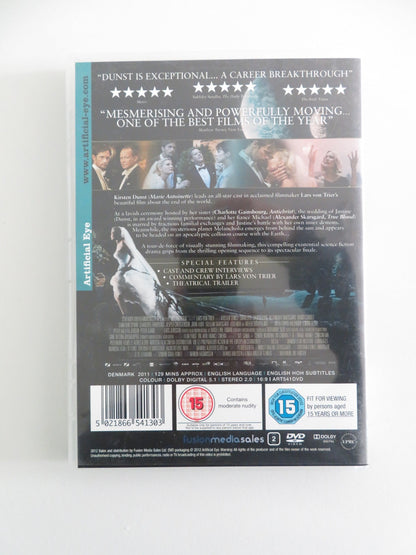 MELANCHOLIA (DVD) KIRSTEN DUNST CHARLOTTE GAINSBOURG 2011 REGION 2 Movie posters