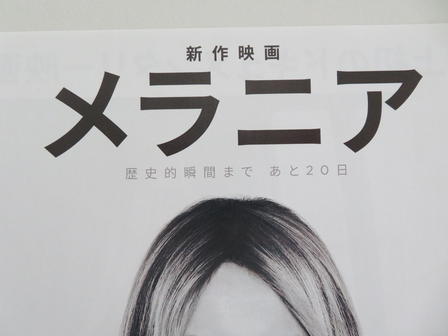 Melania Japanese Chirashi (B5) Poster Melania Trump Donald Trump 2026 Movie posters