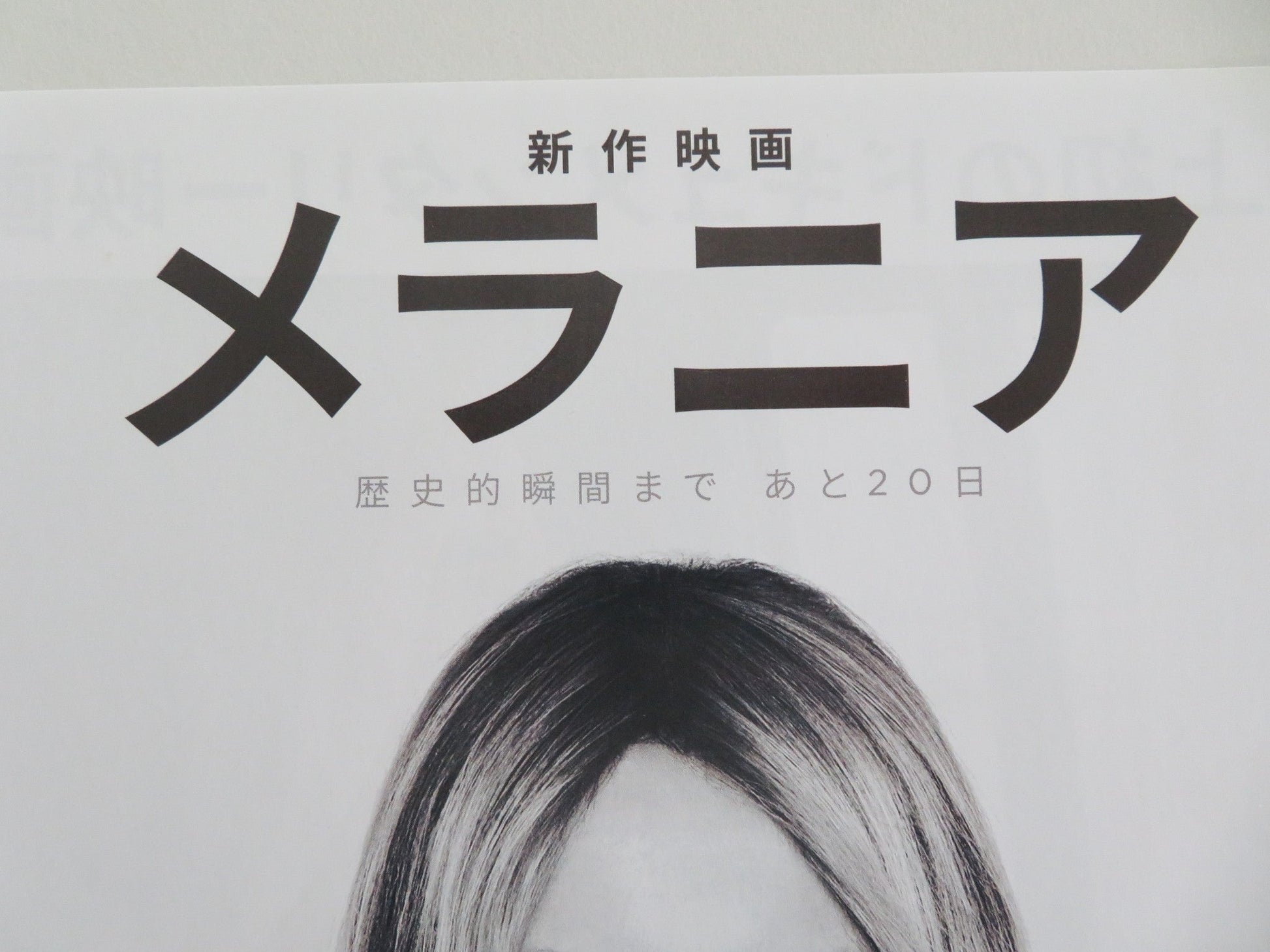 Melania Japanese Chirashi (B5) Poster Melania Trump Donald Trump 2026 Movie posters