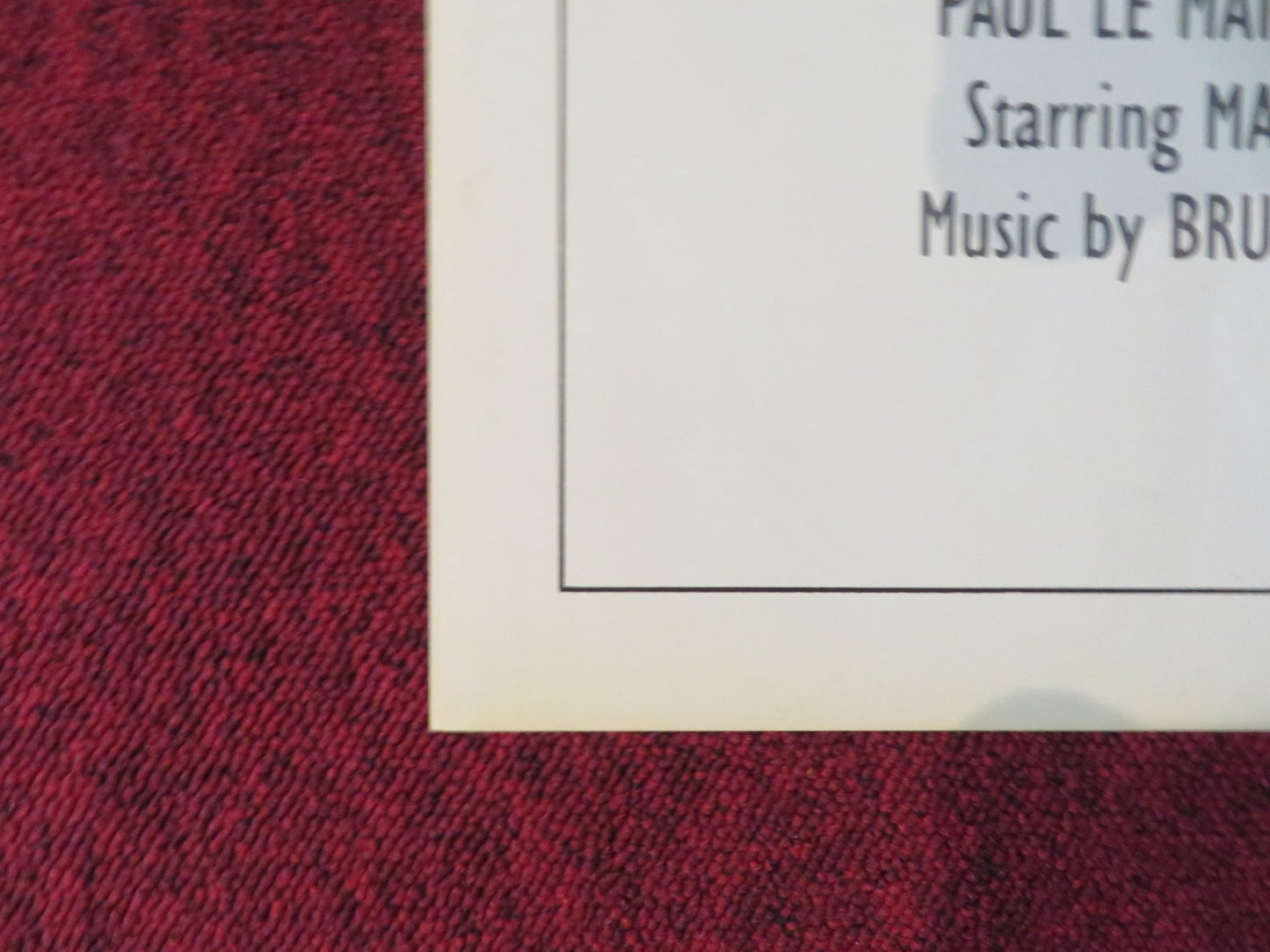 MELVIN AND HOWARD FOLDED US ONE SHEET POSTER JASON ROBARDS PAUL LE MAT 1981 Rendezvous Cinema Movie posters