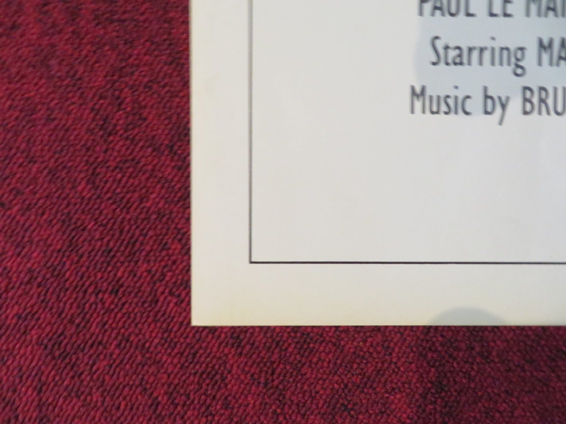 MELVIN AND HOWARD FOLDED US ONE SHEET POSTER JASON ROBARDS PAUL LE MAT 1981 Rendezvous Cinema Movie posters