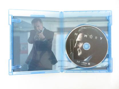 Memory (BLU-RAY) Liam Neeson Guy Pearce Taj Atwal 2022 Movie posters
