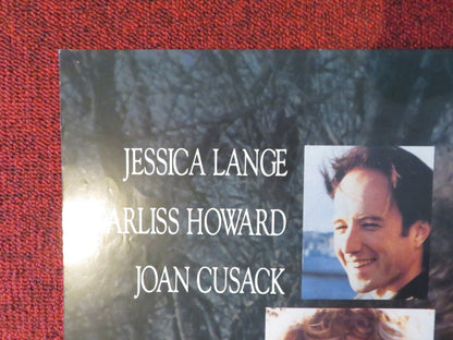 MEN DON'T LEAVE - B FOLDED US ONE SHEET POSTER JESSICA LANGE ARLISS HOWARD 1989 Rendezvous Cinema Movie posters