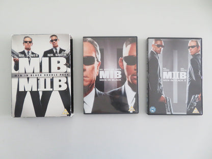 Men in Black I and II Double Pack (DVD BoxSet) Will Smith 1997 Region 2 Movie posters