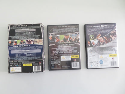 Men in Black I and II Double Pack (DVD BoxSet) Will Smith 1997 Region 2 Movie posters