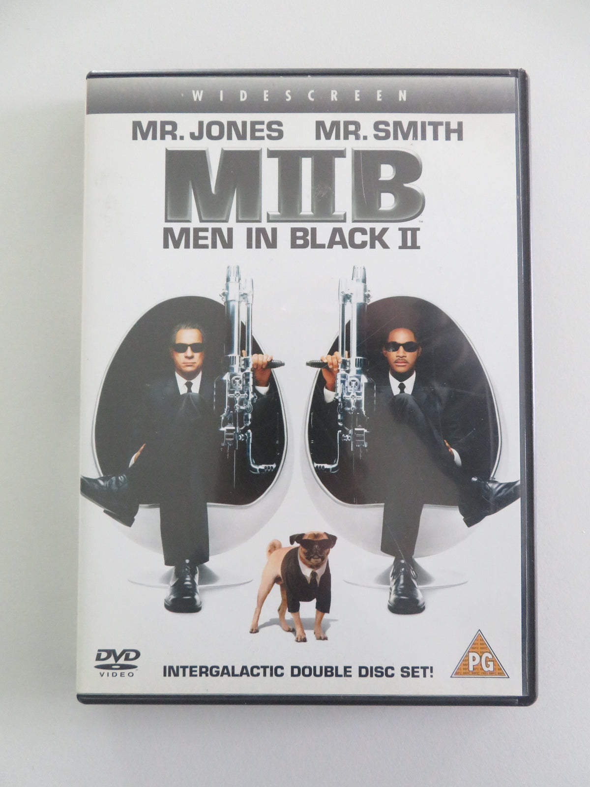 Men in Black II - Double Disc Set (DVD) Will Smith Tommy Lee Jones 2002 Region 2 Movie posters