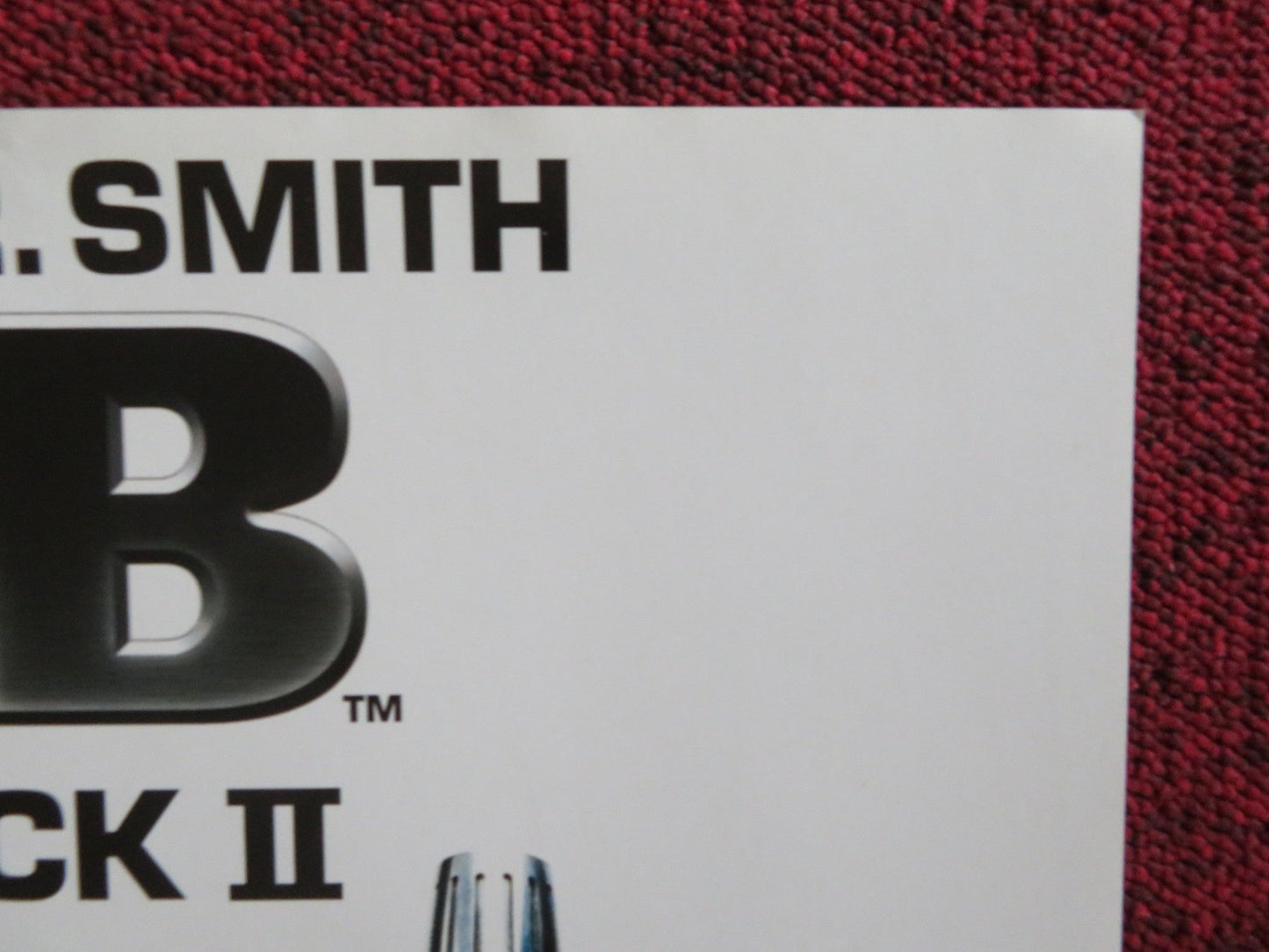 MEN IN BLACK II VHS & DVD VIDEO POSTER WILL SMITH TOMMY LEE JONES 2003 Rendezvous Cinema Movie posters