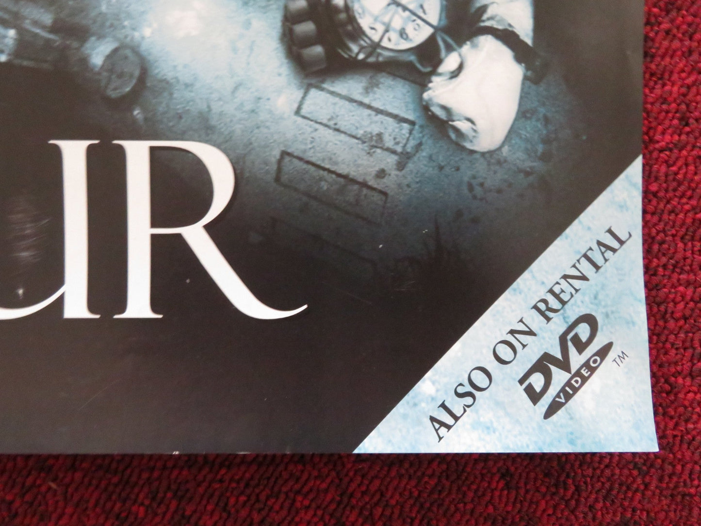 MEN OF HONOUR VHS & DVD VIDEO POSTER ROBERT DENIRO CUBA GOODING JR. 2000 Rendezvous Cinema Movie posters