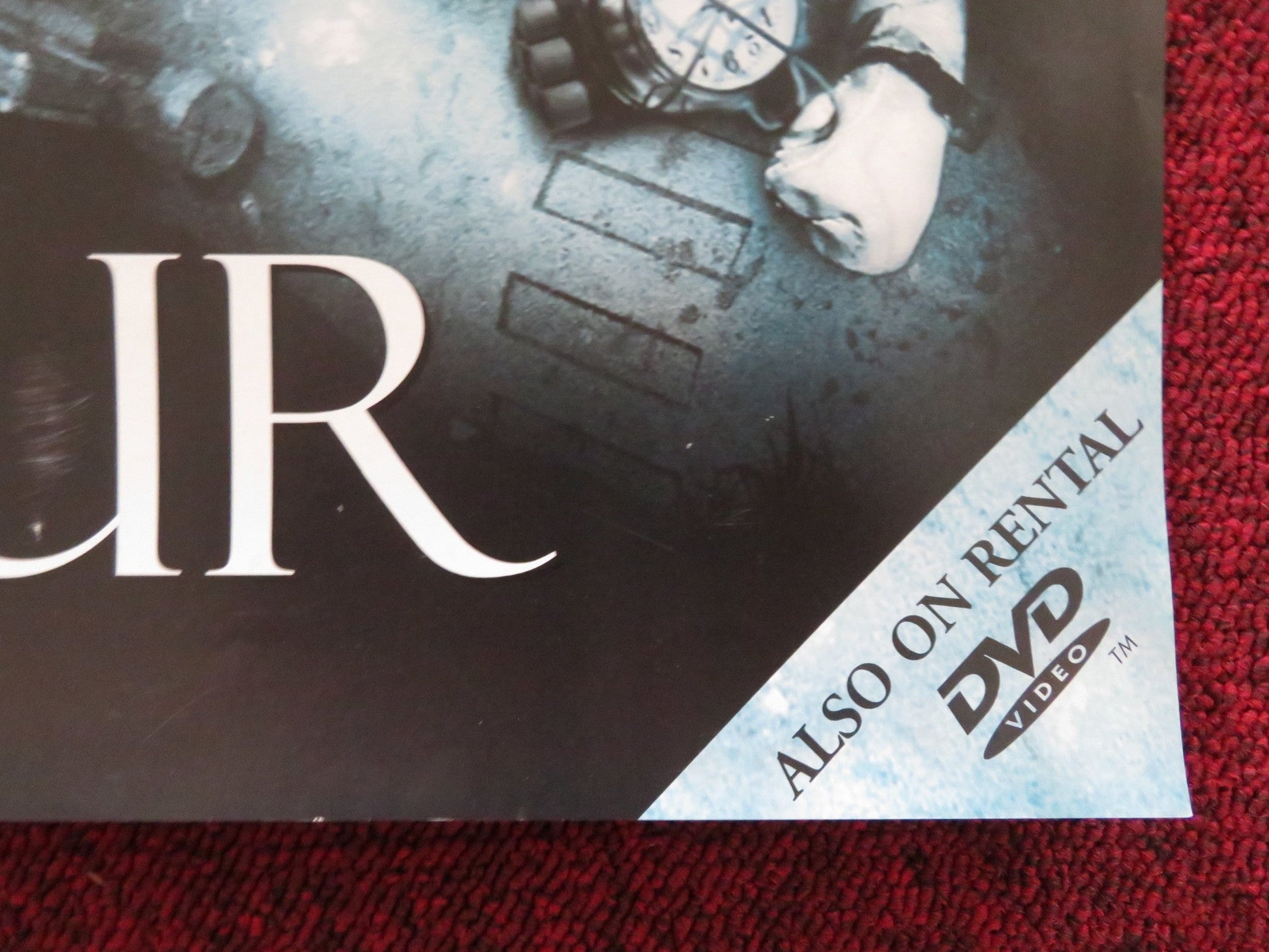 MEN OF HONOUR VHS & DVD VIDEO POSTER ROBERT DENIRO CUBA GOODING JR. 2000 Rendezvous Cinema Movie posters